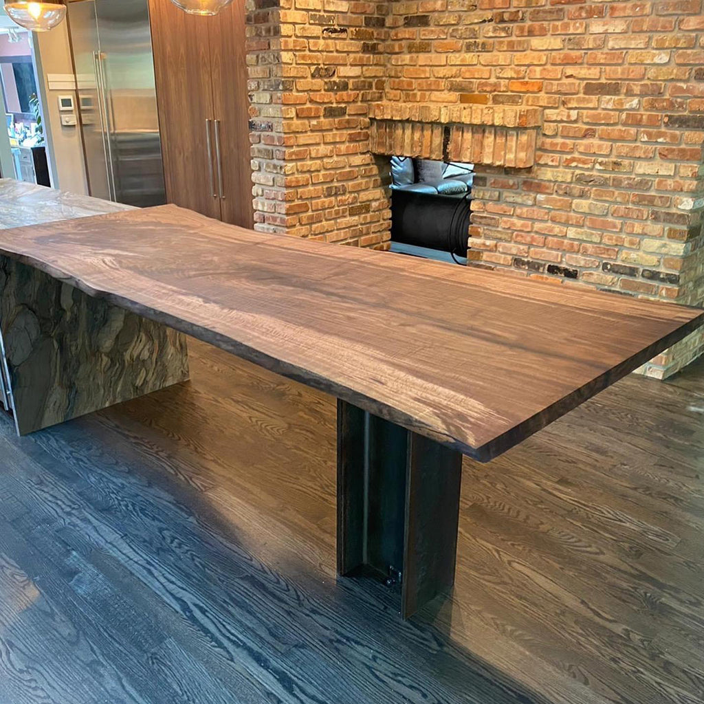 Our Timeless Premium Live Edge Tables are handmade specific to your design and specifications.